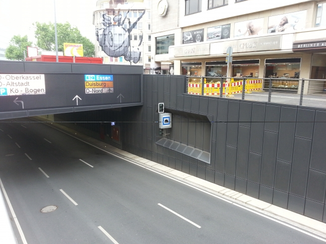 Düsseldorf Unterfahrung Shadowstrasse, 