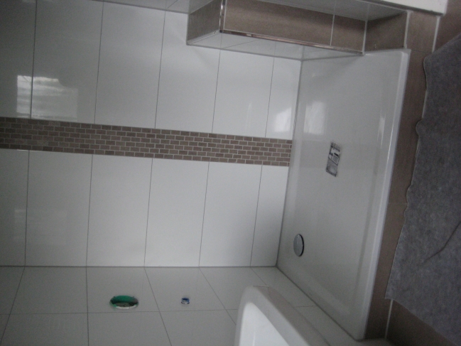 New shower, 