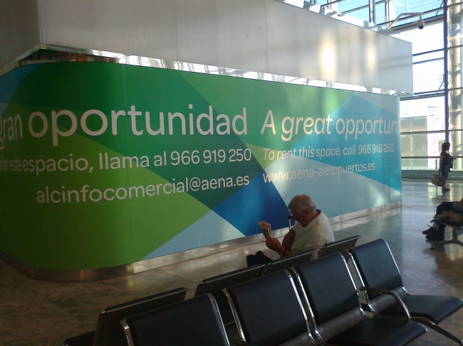 A great opportunity, Airport Alicante