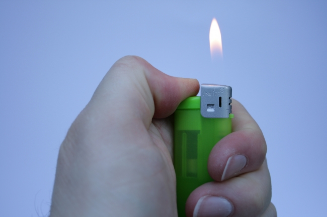 A cigarette lighter, 