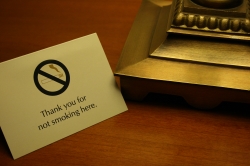 Thank you for not smoking