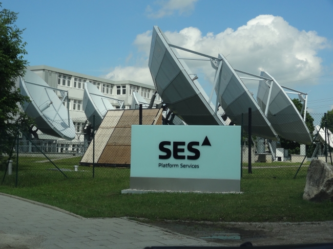 SES Astra Uplink Station an der Betastraße, 