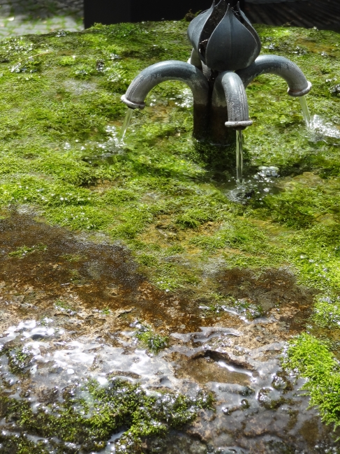 Brunnen in einem Hinterhof an der Theatinerstraße, 