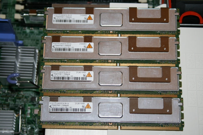 IBM memory DIMMs, 