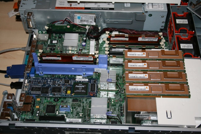 IBM x3650 system mainboard, 
