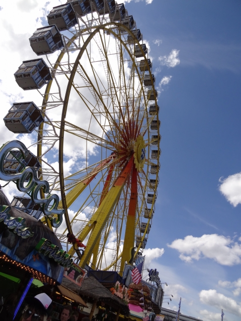 Riesenrad, Frühlingsfest, Theresienwiese