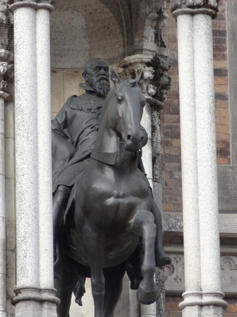 Reiterfigur, Rathaus der Stadt München