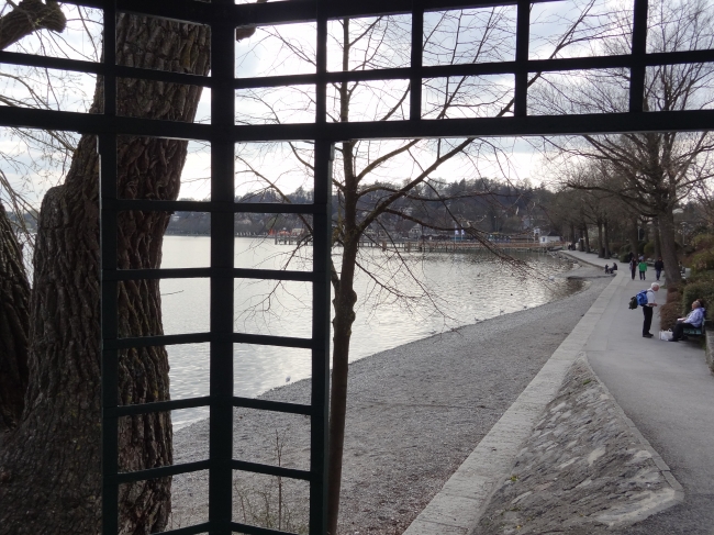 Promenade vom Pavillon aus, Starnberger See