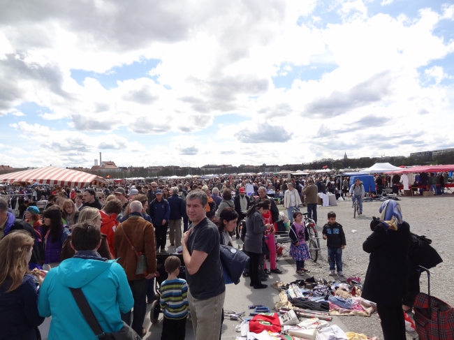 Flohmarkt, Frühlingsfest, Theresienwiese