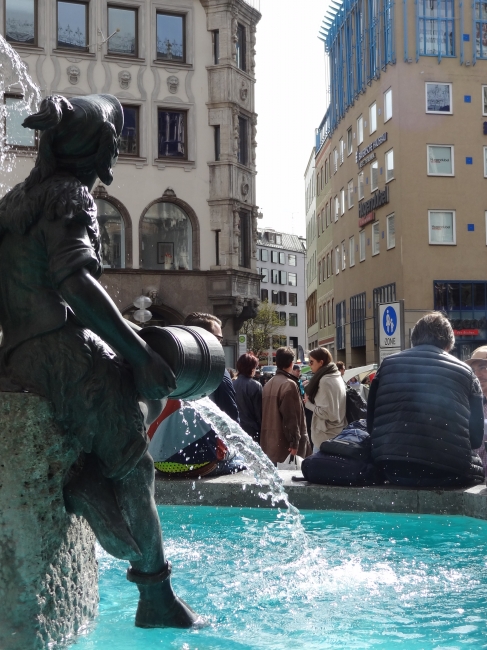 Der Fischbrunnen, München