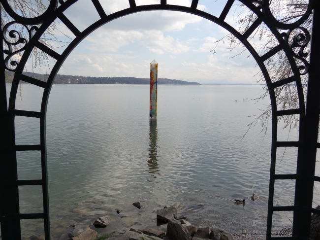 Bescheuerte Stele, Starnberger See