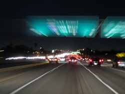 Speeding to LAX airport