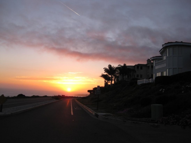 California sunset, 