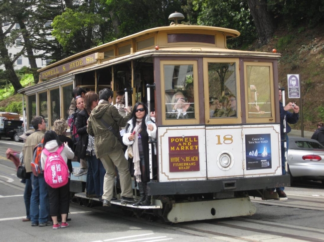 Cable Car, Powell and Market