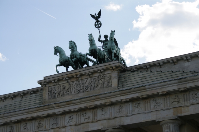 Die Quadriga, des Brandenburger Tors