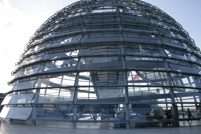 Die Kuppel des Berliner Reichstag, Sir Norman Foster, architect