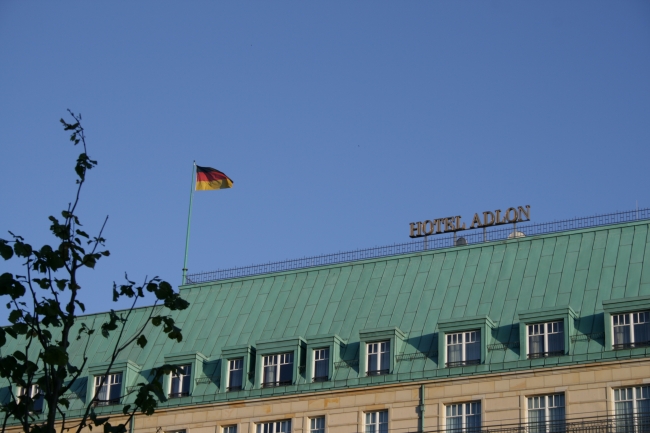 Dach des Hotel Adlon, Unter den Linden, Berlin