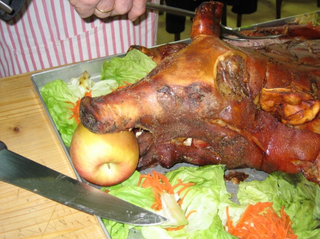 Wildschweinbraten, 