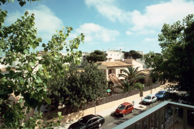 View from Balcony of Hotel Alondra, 