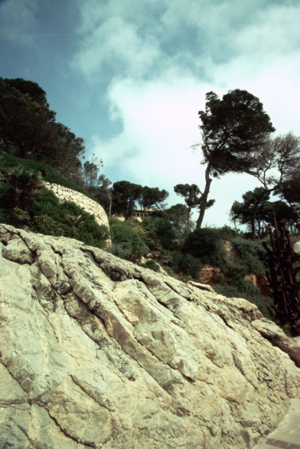 Villa atop the hill in Cala Rajada, 