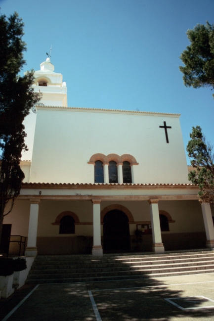 Church in Cala Rajada's west area, 