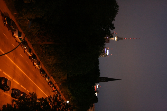 Berlin Friedrichshain, at night