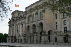 Reichstag rear entry