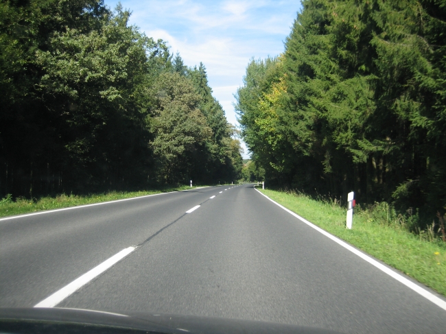 Landstraße nördlich von München, 