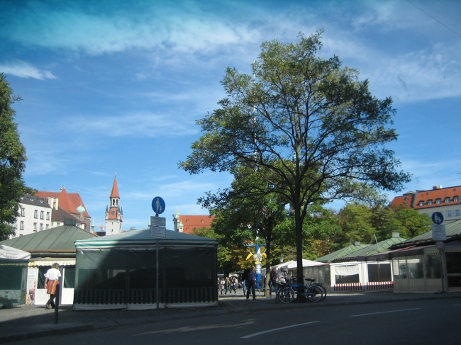 Geschlossener Viktualienmarkt, 