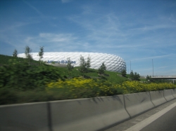 Allianz Arena von der ...