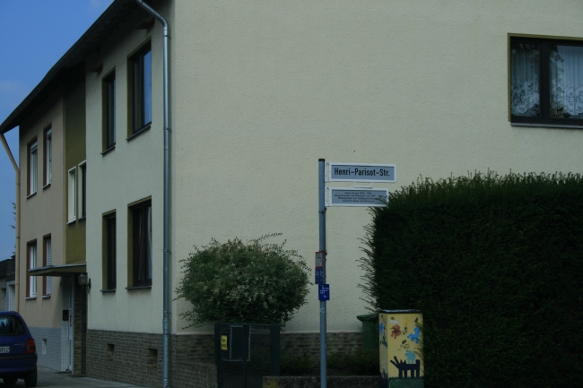 Henri Parisot Straße in Bonn, 