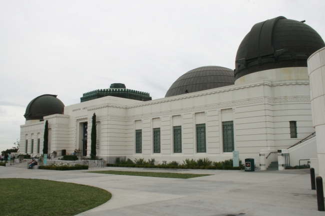The Griffith Park Observatory, in Griffith Park, Los Feliz, Los Angeles, California, United States - home to countless Films & TV programmes