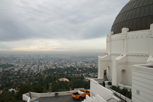 Looking east from the eastern part of the Observatory, 