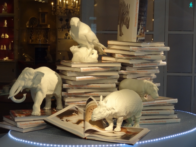 Porzellan Elephant, Nashorn und Co., Nähe Odeonsplatz