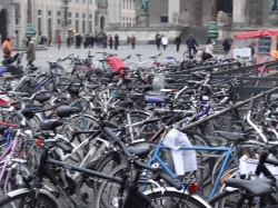 Fahrräder am Odeonsplatz