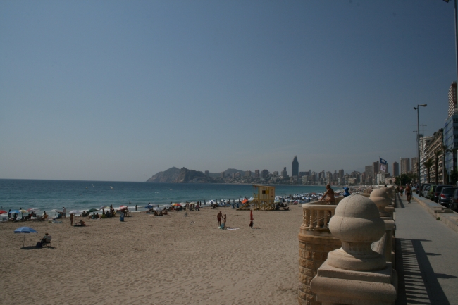 Strand vor dem Parque de Elche, 