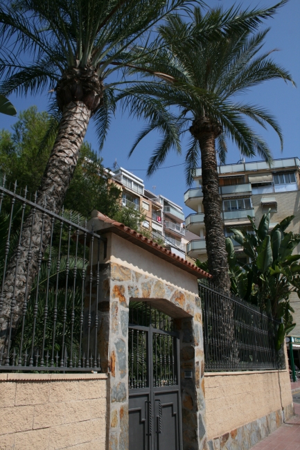 Eingang der Villa San Pedro, 