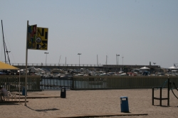 Bücherstrand am Hafen