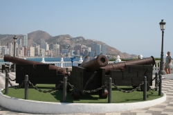Canons at the castel