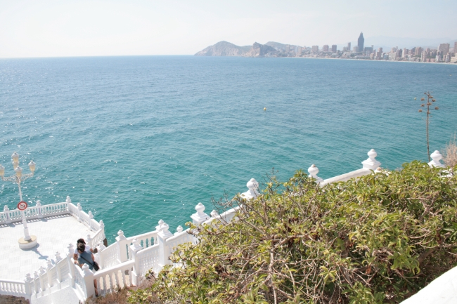 Lookout at the Castel, The Playa Poniente in the distance