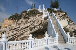 Looking up the stairs ...