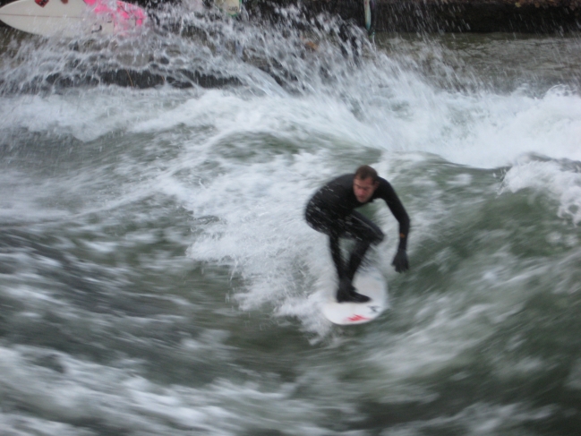 Surfer am Eisbach, 