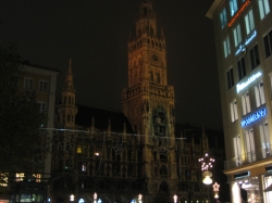 Rathaus am Marienplatz...