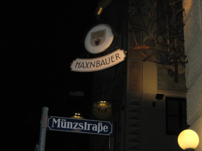 Haxnbauer auf der Münzstraße, 