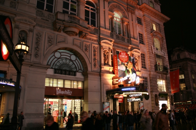 Lillywhites @ Picadilly Circus, and Criterion theatre