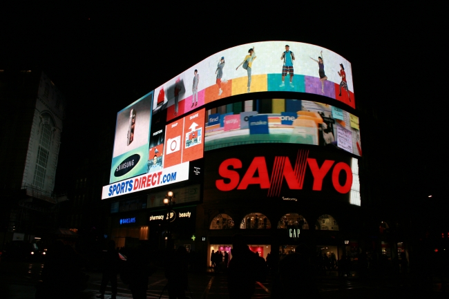 LED Billboards @ Picadilly, 