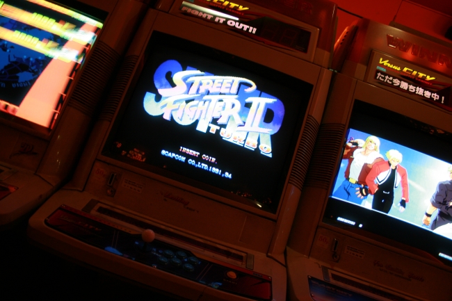 Sega Street Fighter II Turbo, at Trocadero Arcade