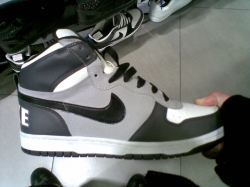 Nike Grey, White and B...