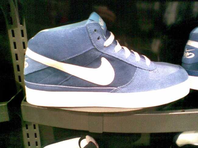 Nike White & light blu sneakers, 