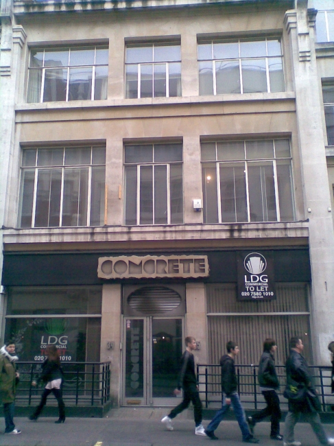 Former Comorete in SoHo, 